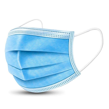 TA3744 - TA3744  |  Blue Standard Disposable  3-Ply Face Mask